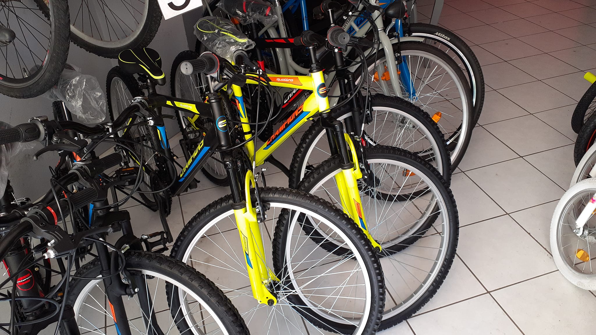 Bikes in store